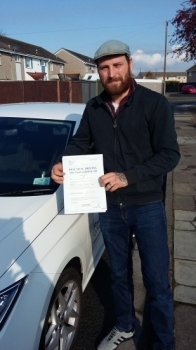 well done  on passing test. your hard work and perseverance paid off