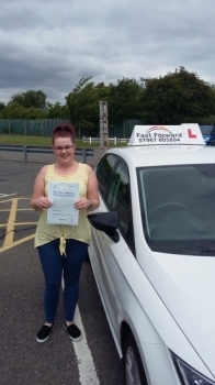 well done on passing test. believe in yourself and you will be fine