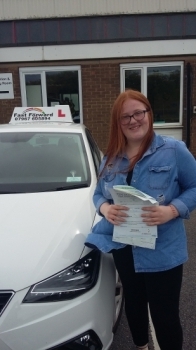 well done Abi on passing test. Be safe